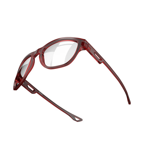 Key West Red Matte RX Clear Lenses