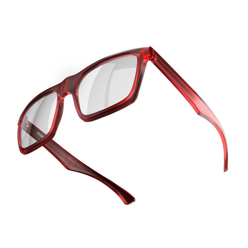 Sanibel Red Matte RX Clear Lenses