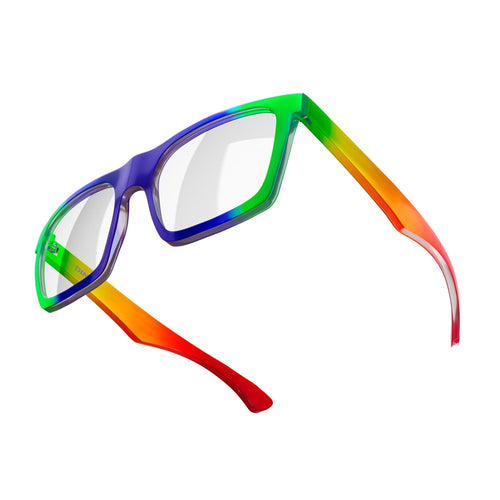 Sanibel Rainbow Purple RX Clear Lenses